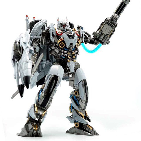 BMB LS01 LS-01 KO Transformation Toy Nitro Zeus Fighter Action Movie Figures Model ABS Alloy 25cm SS43 Deformation Car Robot ► Photo 1/5