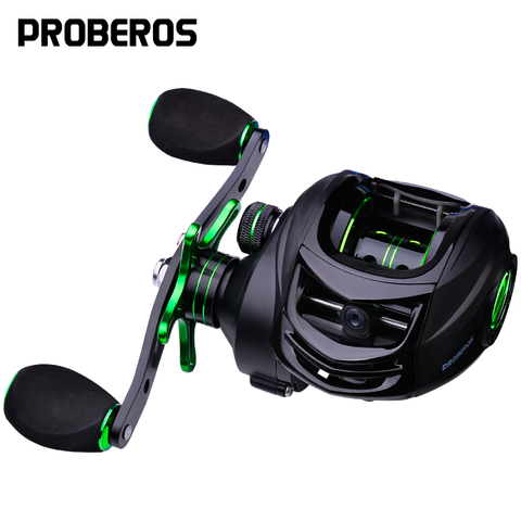 PROBEROS Baitcasting Reel 7.2:1 Gear Ratio Fishing Wheel Magnetic Brake System Fishing Reel 8KG Max Drag Reinforced Reel Outdoor ► Photo 1/6