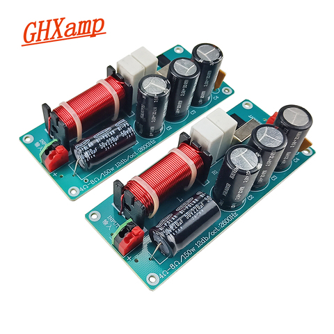 GHXAMP 150W Midrange Speaker Crossover Mid 1 way Mediant Car Audio Crossover 4-8ohm For 3-6 inch Speaker Unit 2pcs ► Photo 1/6