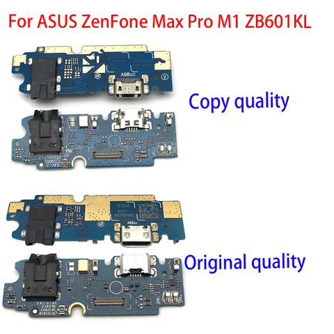 For ASUS ZenFone Max Pro M1 ZB601KL ZB602KL USB Charging Dock Port Charger Connector Board Flex Ribbon With Micro Microphone ► Photo 1/4