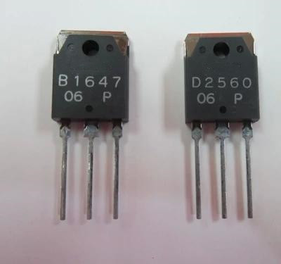 1Pairs 2SB1647 2SD2560 1pcs B1647 + 1pcs D2560 new original In Stock ► Photo 1/1