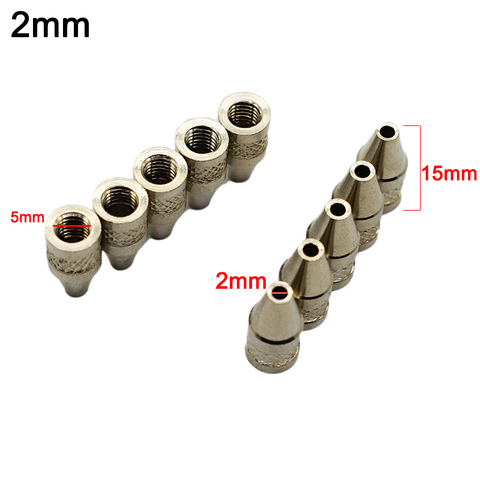 10pcs/set 2mm Nozzle Iron Tips Metal Soldering Welding Tip For Electric Vacuum Solder Sucker/Desoldering Pump ► Photo 1/6