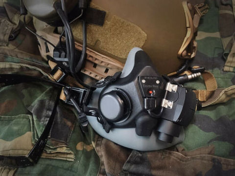 TMC Tactical Phantom Parachute Breath Facepiece DUMMY Model HALO DEVGRU OPSF New ► Photo 1/5