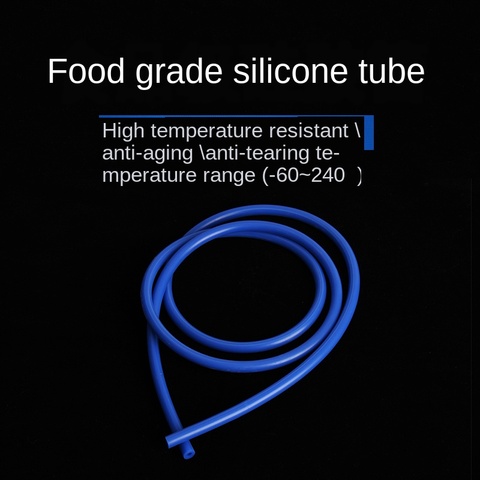 Silicone Vacuum Tube Coolant Hose Silicone Tubing  Intercooler Pipe ID 3mm 4mm 6mm 8mm 10mm 12mm Soft Food Grade Silicone Rubber ► Photo 1/5