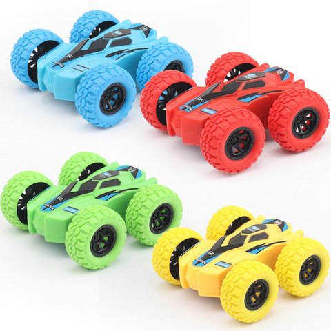 Children Inertia Double-sided Dump Truck Resistant Falling 360 Tumbling Spinning Toy Car Turned To Kid Gift Toys ► Photo 1/6