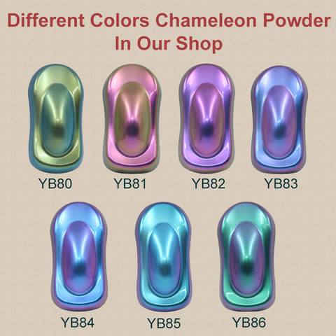 Chameleon Pigment Powder Coating Acrylic Paint Chameleon Dye for Cars Automotive Craft Nail Decorati ► Photo 1/6