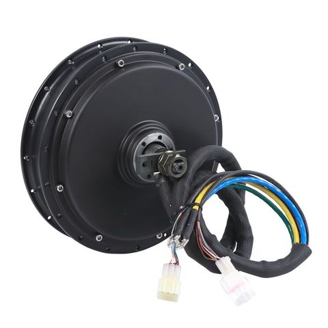 v3 5000W Motor highest torque electric bike hub motor 10kw peak power 24X5T windings 50H magnet ► Photo 1/5