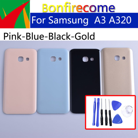 A320 For Samsung Galaxy A3 2017 A320 A320F SM-A320F/DS SM-A320Y/DS Back Housing Battery Cover Back Cover Case Rear Door Chass ► Photo 1/5