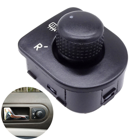 For VW Beetle Passat B5 Bora Golf 4 Jetta MK4 Car Side Mirror Knob Switch Rearview Adjustment Button Heating Control 1J1959565F ► Photo 1/6