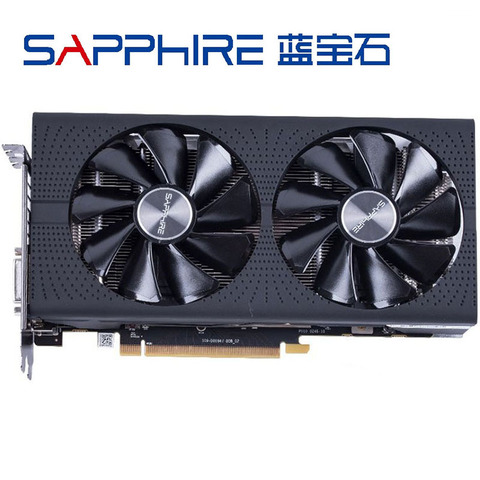 SAPPHIRE RX 580 4GB Graphics Cards 256Bit GDDR5 Video Card for AMD RX 500 series Cards RX580 4GB DisplayPort HDMI DVI Used ► Photo 1/5