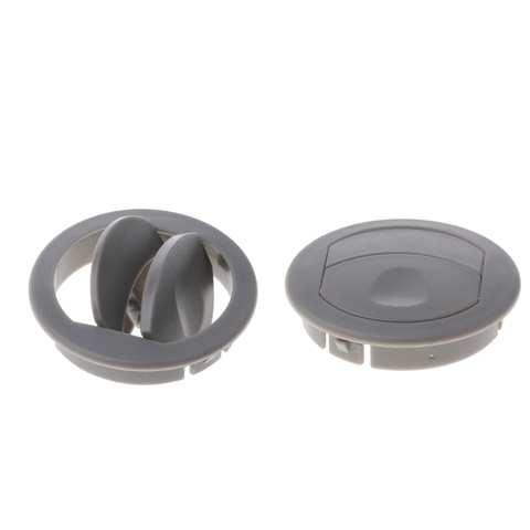 2 Pieces Car RV ATV Interior Round Ceiling A/C Vent Air Outlet Rotating Open Close Air Ventilation Outlet ► Photo 1/6