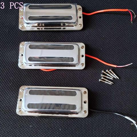 Rick Gutar Pickups Vintage 7.5k Toaster ric Pickup Chrome Set ► Photo 1/6