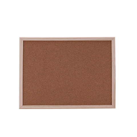 Cork Pin Message Notice Board Wooden Frame Office Memo School Pinboard Push Pin For Home With Accessories ► Photo 1/6