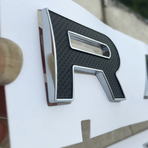 DIY Letters Emblem Badge for Range Rover SV Autobiography SPORT EVOQUE HSE Car Styling Refitting Middle Hood Trunk Logo Sticker ► Photo 1/6