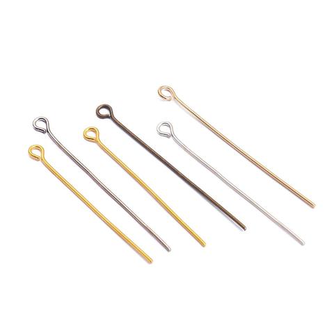 200pcs/bag Eye Head Pins 20 25 30 35 40 45 50mm Head Eye Pins Findings For Diy Jewelry Making Accessories Supplies ► Photo 1/6