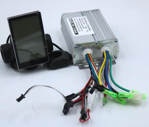 GREENTIME /36V/48V 500W 25A BLDC motor controller E-bike brushless speed driver and M5 LCD Display one set ► Photo 1/6