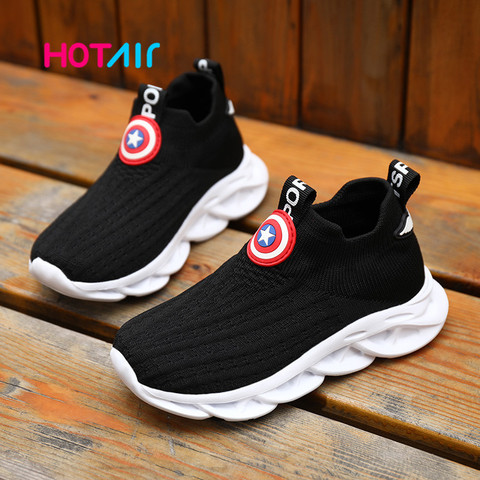 2022 Sneakers Boys shoes kids sport shoes Lightweight Boys Girls Casual School Trainers Children Brand Breathable Shoes ► Photo 1/6