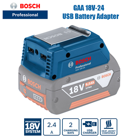 Bosch GAA 18V-24 Bosch Power Tools Power Bank Adapter Battery Power USB Converter ► Photo 1/6