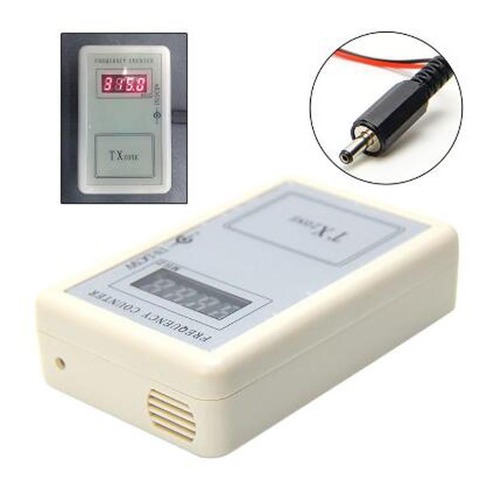 Handheld Remote Control Wireless Frequency Meter Counter tester 250-450MHZ for Car Auto Remote Cymometer Detector Power Cable ► Photo 1/6