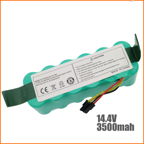 NI-MH 14.4V 3500mAh for  midea MR04 VCR15 VCR16 High quality Battery ► Photo 1/3