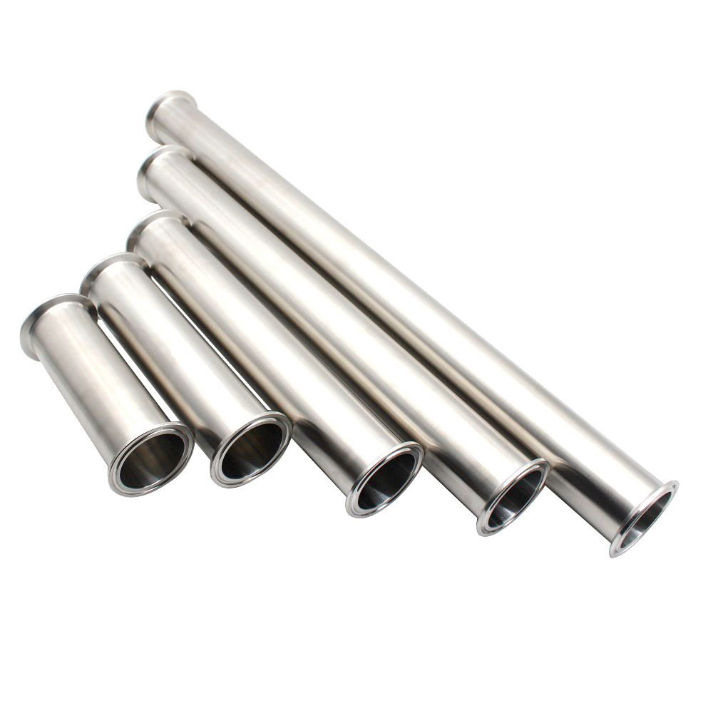 2" 51mm Sanitary Tri Clamp Type Spool Tube Ferrule Clamp 4/6/8/12/18/24" Length 