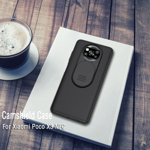 For Xiaomi Poco X3 NFC Nillkin Camshield Camera Protection Phone Case Lens Protective Case For Xiaomi Poco X3 NFC ► Photo 1/6