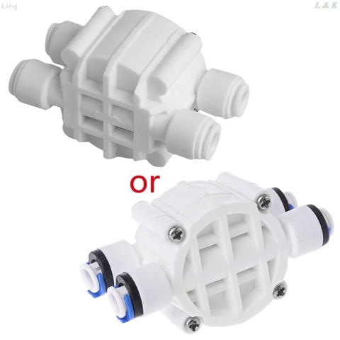 4 Way RO Auto Shut-Off Valve Switch 1/4