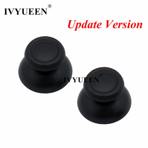 IVYUEEN 100 PCS Black Gray Thumbsticks Cap For Dualshock 4 PS4 DS4 Pro Slim Controller Analog Thumb Stick Cover for PlayStation4 ► Photo 1/6
