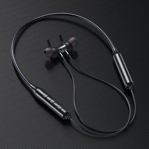 DD9 Hanging Neck Waterproof Magnetic Wireless Bluetooth Stereo Sports Earphone ► Photo 1/6