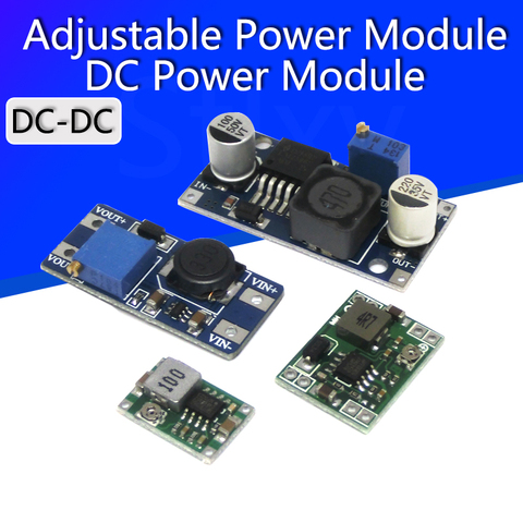 DC-DC Step-down converter module LM2596S adjustable power regulator step-up transformer mt3608 mini360 mp1584en ► Photo 1/6