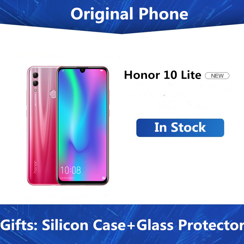 Buy Online Original Huawei Honor 10 Lite 4g Mobile Phone Kirin 710 Octa Core Android 9 0 6 21 Fhd 2340x1080 6gb Ram 128gb Rom 24 0mp Alitools