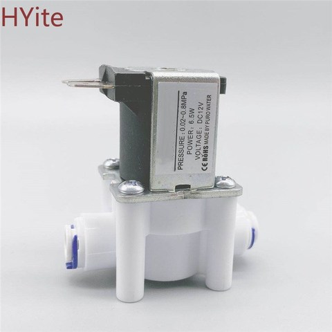 Electric Plastic Solenoid Valve 12V 24V 220V Normal Close 1/4