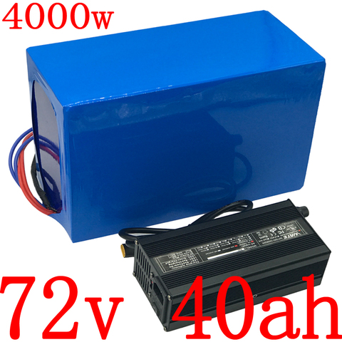 72V Electric bike Battery Pack 72V 2000W 3000W Electric Scooter Battery 72V 20Ah 25Ah 30Ah 35Ah 40Ah Lithium batttery+5A chrger ► Photo 1/6