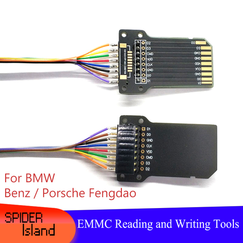 For BMW Benz, Audi, Porsche, Fengdao Audio Host Repair Chinese Data EMMC read and write tools SD card ► Photo 1/4