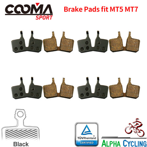 Bicycle Bike Brake Pads For Magura MT5 MT7 Hydraulic Disc Brake, 4 Pairs, Sport EX Class, Black Color ► Photo 1/3