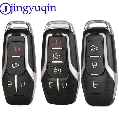 jingyuqin 164-R7989 Replacement 5 Buttons Key Case Cover for Ford Edge Explorer Fusion 2015 2016 2017 M3N-A2C31243300 ► Photo 1/1