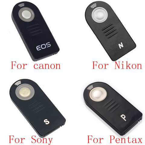 10/50pcs ML-L3 RC-6 IR Wireless Remote Control for Canon nikon Sony pentax Controller with Battery ► Photo 1/6