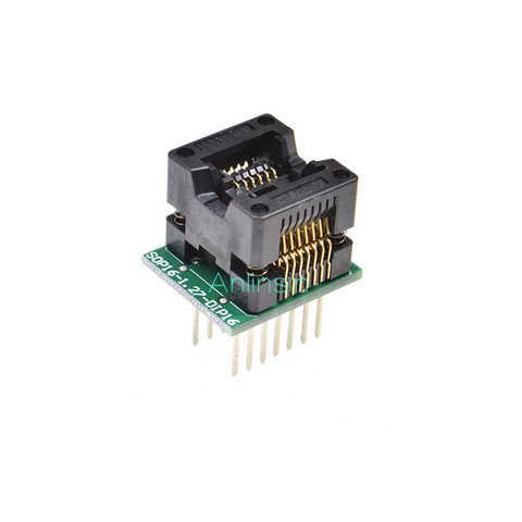 SOIC14 SOIC 14 SOP14 TO DIP14 programmer adapter socket Body Width 3.8MM 150MIL IC SOCKET CONVERTER test chip ► Photo 1/4