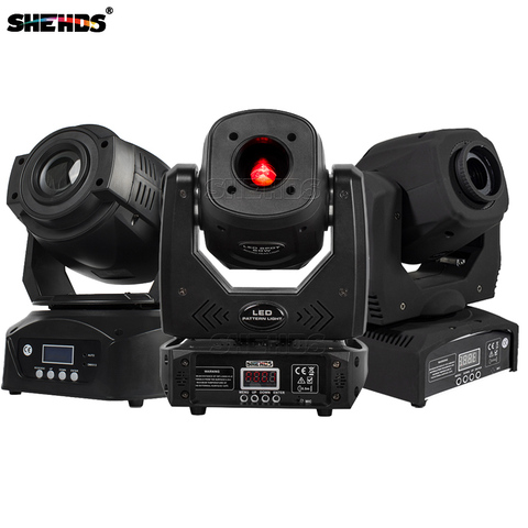SHEHDS 60W LED Spot Moving Head Lights DMX Control With Gobo High Shine Disco Dj Bar Ball Stage Party Light ► Photo 1/6