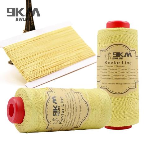 100lbs Braided Kevlar Line Kite Fishing Cord High Strength Heat Resistance Outdoor Camping Backpacking Assist Rope Multiple Size ► Photo 1/6