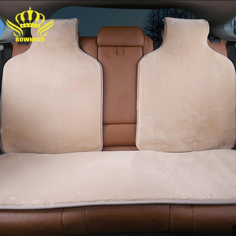faux fur car seat covers artificial fur capes for rear seat 5 colors soft fur winter warm summer is not hot selling 2016 new ► Photo 1/6