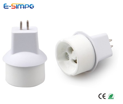 2pcs MR16 to GU10 G4 Gu5.3 to Gu10 Halogen LED Lamp Base Holder CERohs Physically Change Contact Gu10-MR16 Light Socket Adapter ► Photo 1/4