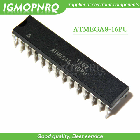 2PCS ATMEGA8-16PU DIP28 ATMEGA8-16 DIP 8-16PU ATMEGA8 IGMOPNRQ ► Photo 1/1