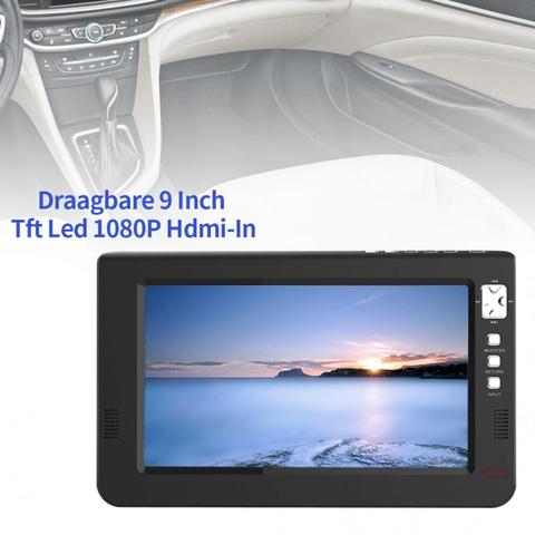 LEADSTAR D12 inch HD Portable TV DVB-T2 ATSC ISDB-T tdt Digital and Analog  mini small Car Television Support USB SD Card MP4 AC3