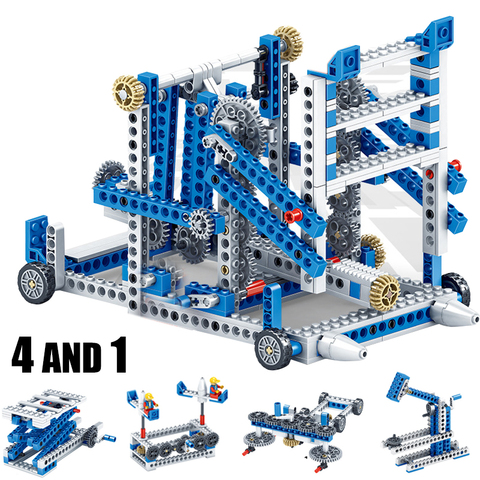 Mechanical Gear Technic Building Blocks Engineering Children's Science Educational STEM Toys 3IN1 Building Blocks Kid Brick Toys ► Photo 1/6