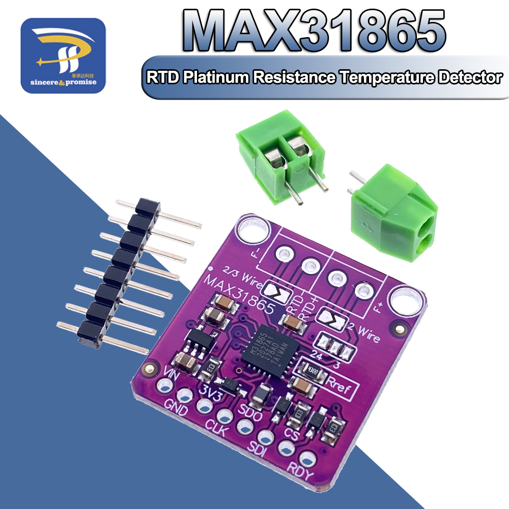 PT100 MAX31865 Temperature Thermocouple Amplifier RTD-to-Digital Converter Board