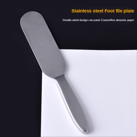 Foot File Scraper Portable Stainless Steel Double-Sided Rubbing Feet Exfoliating Tools Home Foot Grinder G1220 ► Photo 1/5