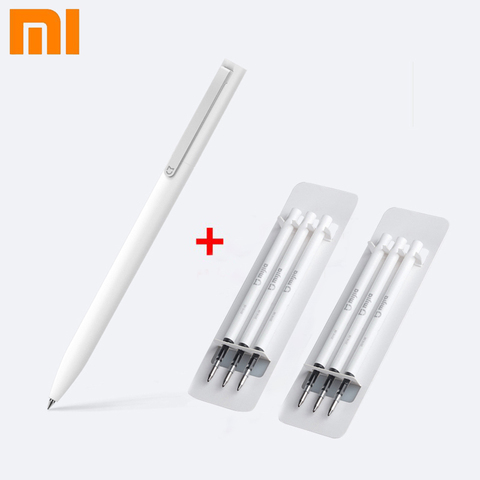 Original Xiaomi Mijia Sign Pen 9.5mm Signing Pens PREMEC Smooth Switzerland Japan Black Blue Red Ink Refill Durable Signing Pen ► Photo 1/6