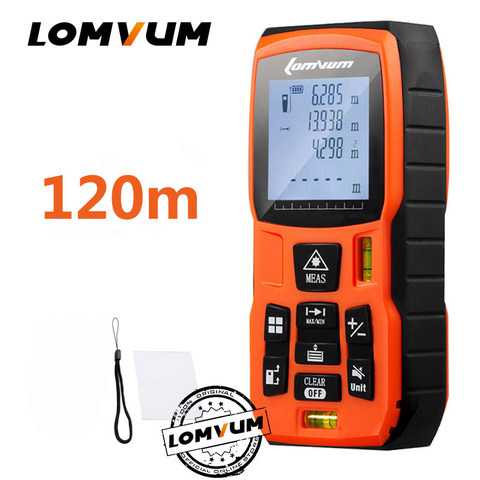 LOMVUM 40m Trena Measure Tape Medidor Laser Ruler Rangefinders Digital Distance Meter Measurer Range Finder Lazer Metreler ► Photo 1/6