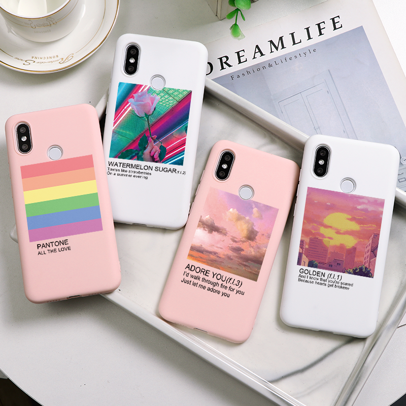 Buy Online Rainbow Phone Case For Xiaomi Redmi Note 8t 8 7 6 5 K20 Pro 4x 5a Silicon Cover For Redmi S2 K30 8a 7a 6a 5 Plus Y2 Y3 Etui Alitools